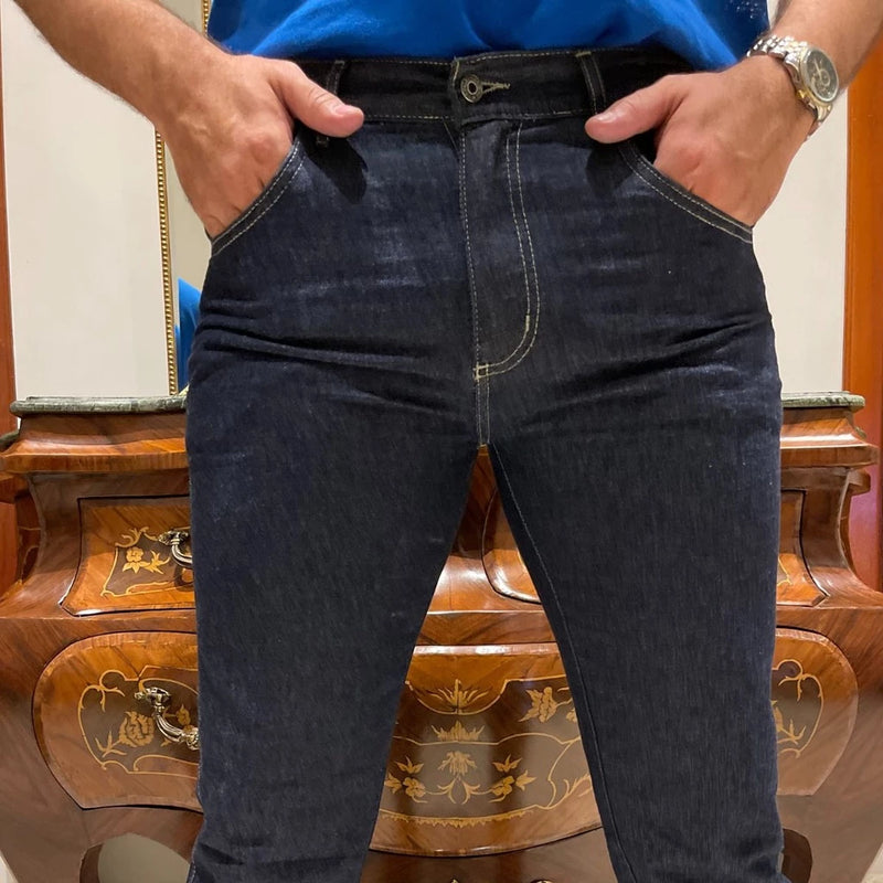 Calça Jeans Masculina Tradicional - Bom Galope