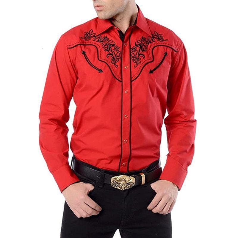 Camisa Western Vintage Masculina - Bom Galope