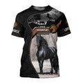 Camiseta Horse Print Manga Curta - Bom Galope