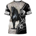 Camiseta Horse Print Manga Curta - Bom Galope