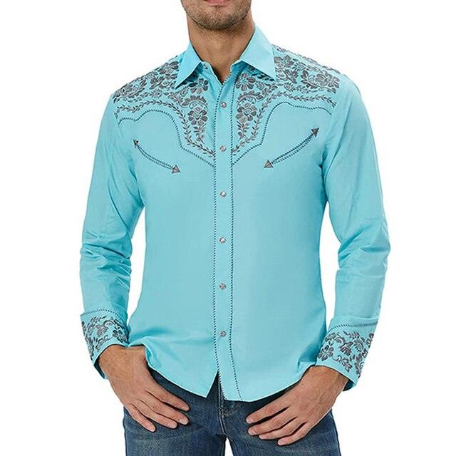 Camisa Western Vintage Masculina - Bom Galope