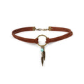 Colar Choker De Veludo - Bom Galope