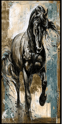 Pintura Cavalo - Art Decor - Bom Galope